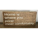 Market on Blackhawk:  Home is Where You Poop Most Comfortably - Handmade Painted Wood Sign   |   Ceils Crafts